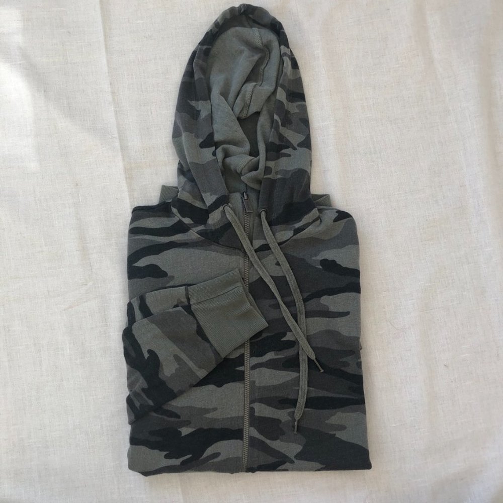 Splendid Active Camo Super Soft Zip Hoodie (originally over $140)
